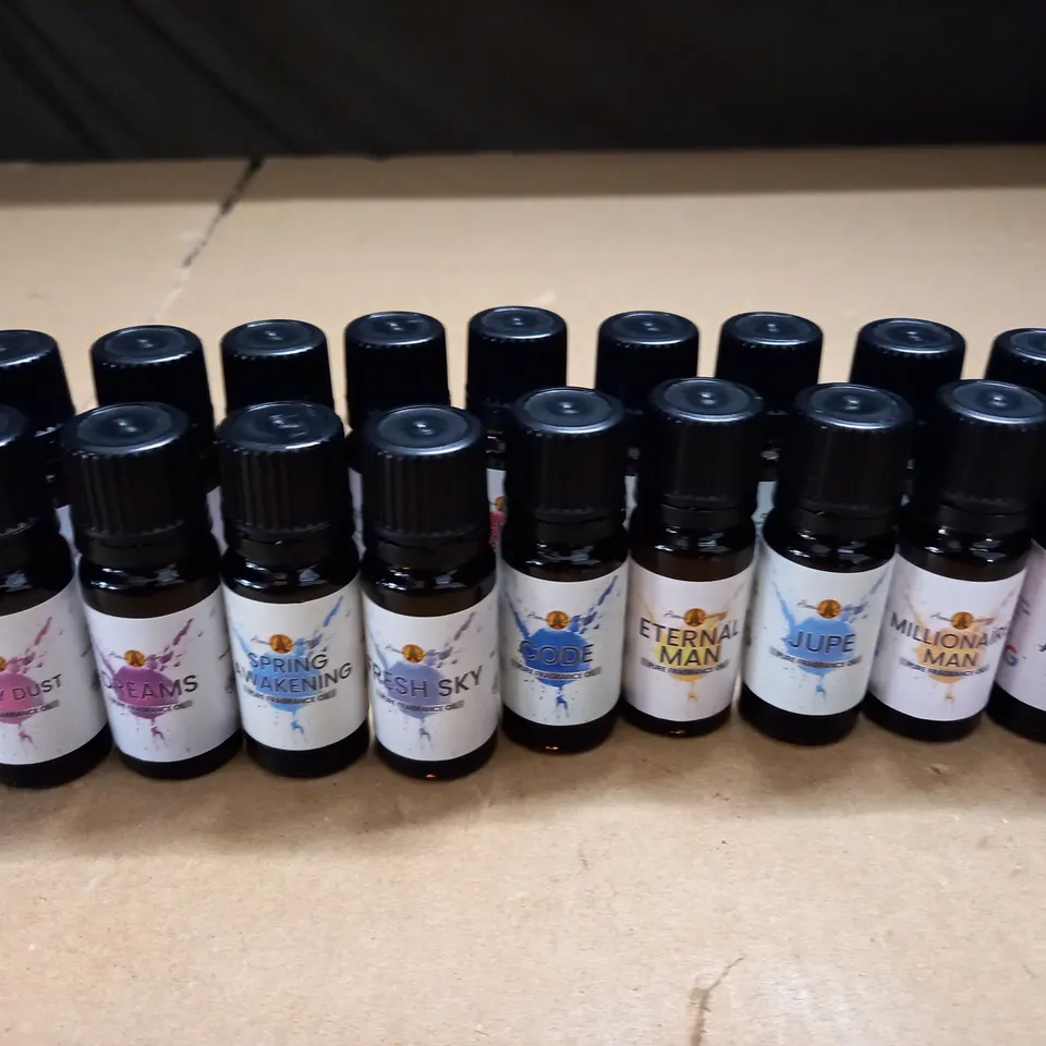 LOT OF 19 10ML ESSENTIAL OILS 