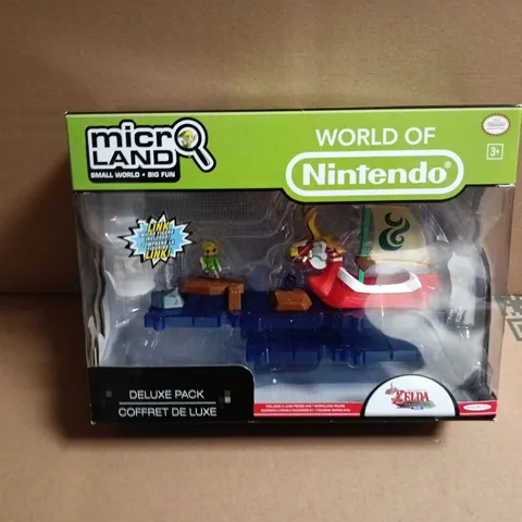 WORLD OF NINTENDO DELUXE PACK – MICROLAND BOXED TOY SET