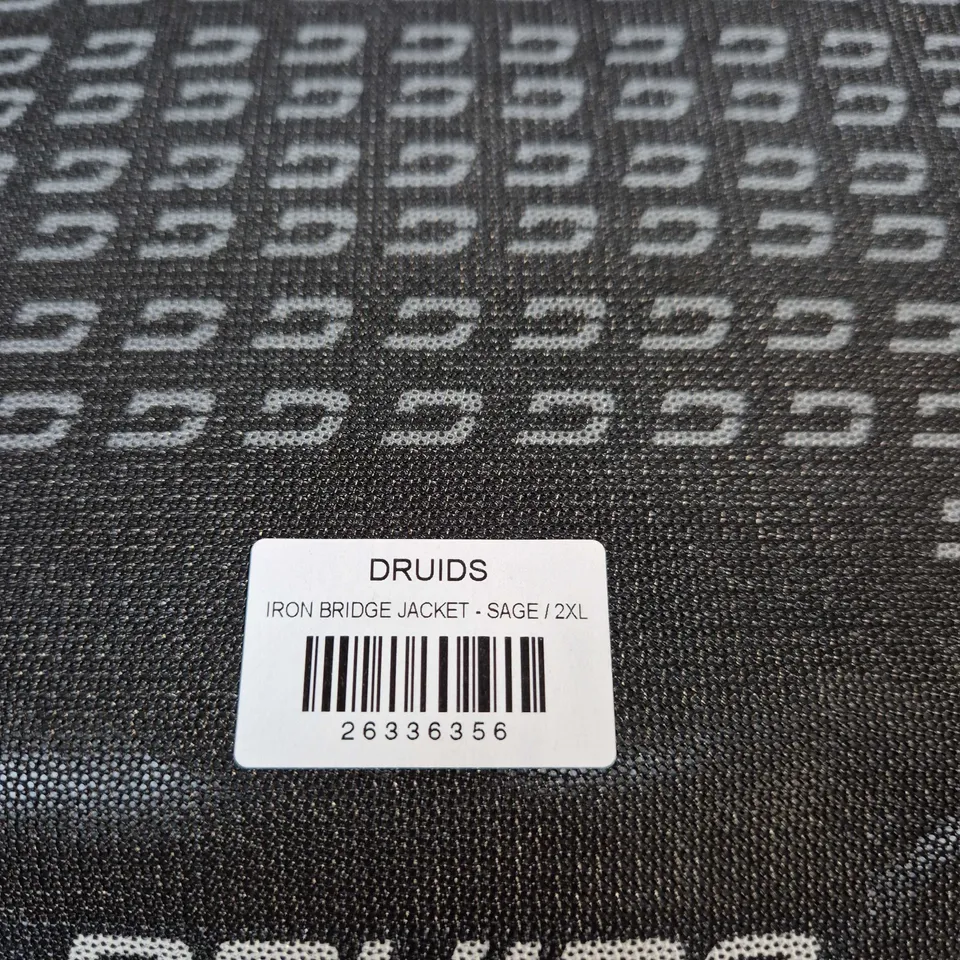 DRUIDS IRON BRIDGE JACKET – SAGE, (2XL)