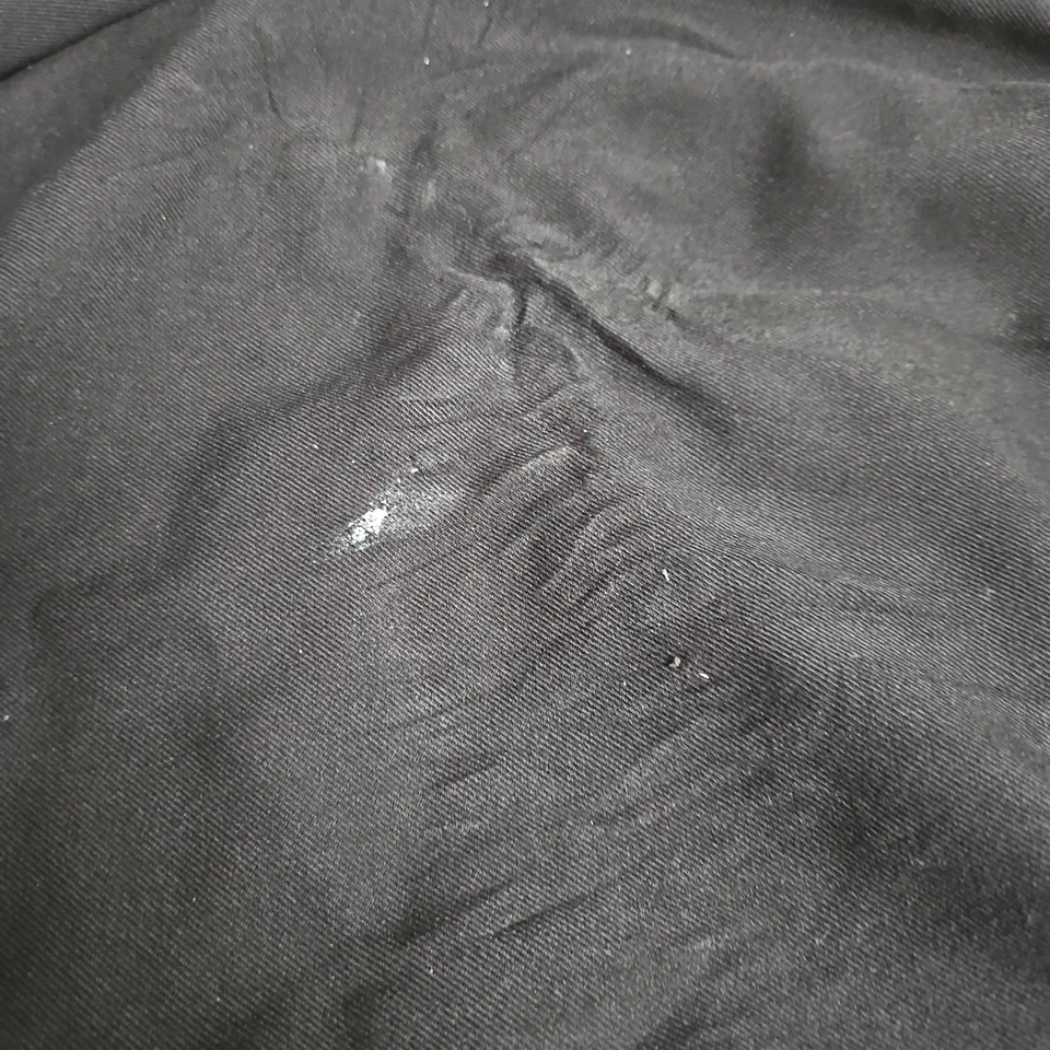 REISS JESS SLIM CAASUAL TROUSERS IN BLACK SIZE 12