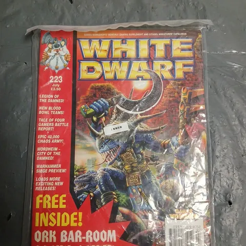 GAME WORKSHOP WHITE DWARF ISSUE 223 