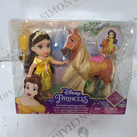BOXED DISNEY PRINCESS PETITE DOLL BELLE & PHIL