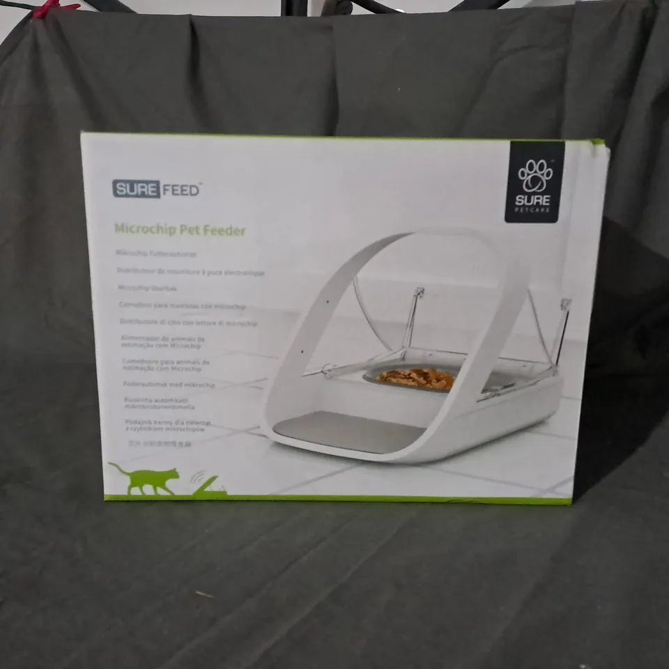 BOXED SURE FEED MICROCHIP PET FEEDER 