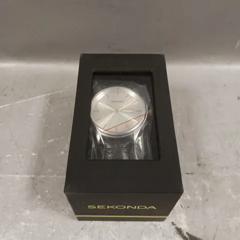 SEKONDA STEEL DIAL WATCH