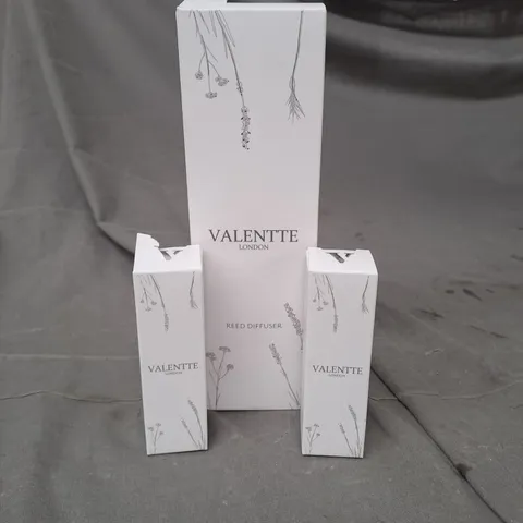 VALENTTE REED DIFFUSER WITH 2 X REFILLS LEMONGRASS AND ROSEMARY