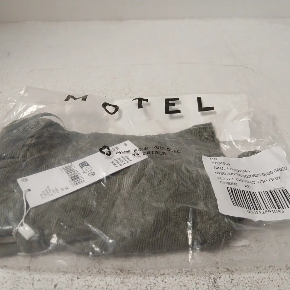 MOTEL COSIMO TOP – GREEN – UK XS (XS)