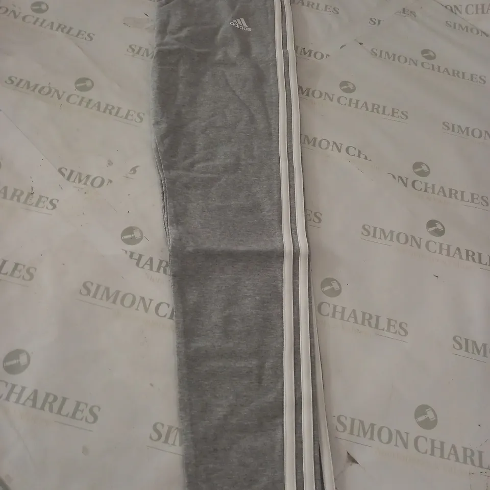 ADIDAS 3 STRIPE TIGHTSIN GREY - UK LARGE