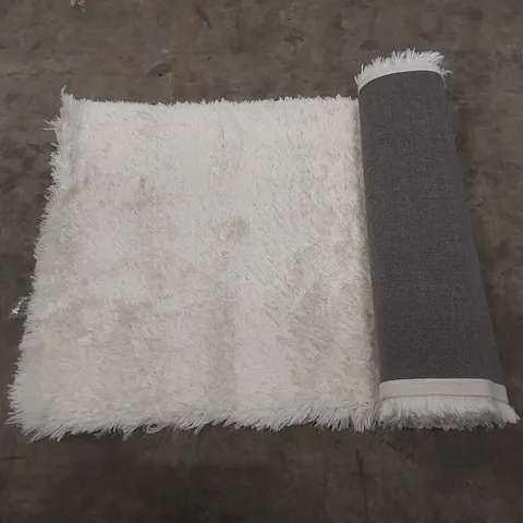 BRAND NEW BAGGED PACO HOME AKUMAL RUNNER RUG - CREAM // SIZE: 80 X 300cm