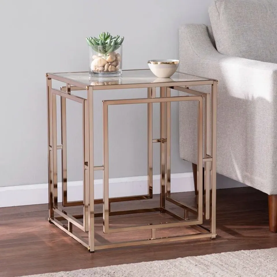 BOXED GENTHNER SIDE TABLE