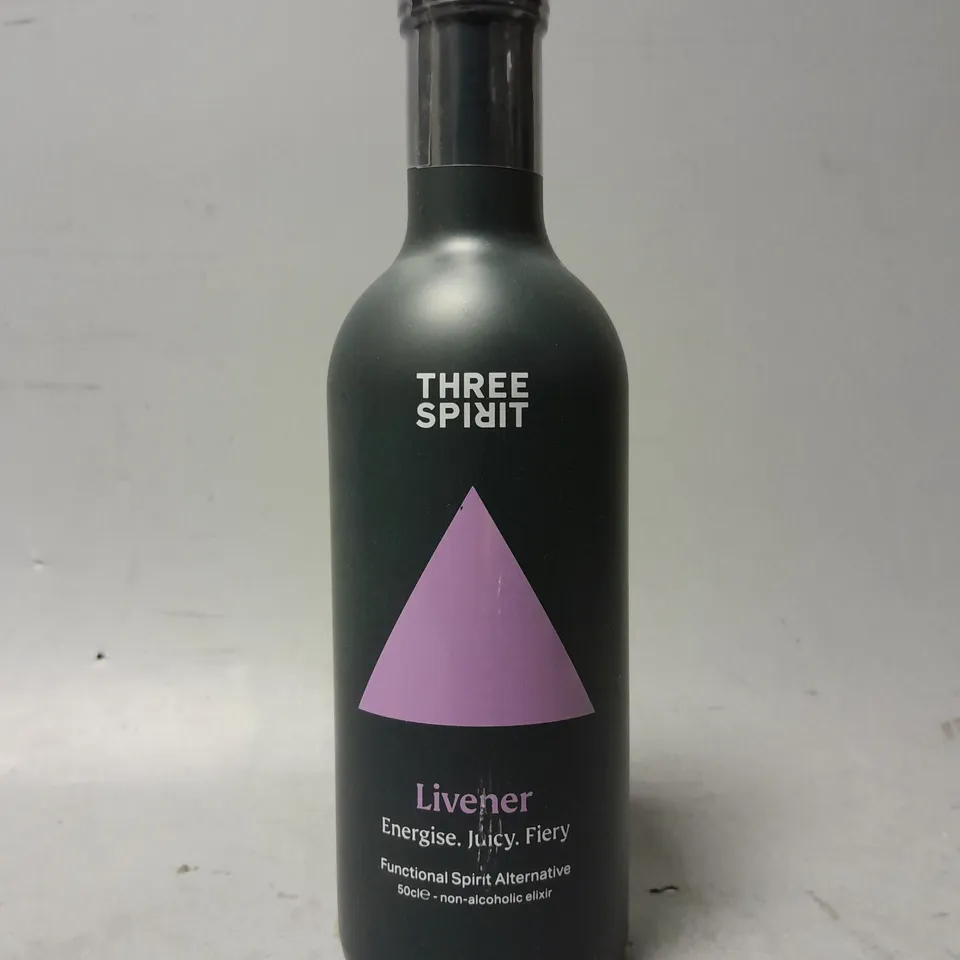 SEALED THREE SPIRIT LIVENER FUNCTIONAL SPIRIT ALTERNATIVE 