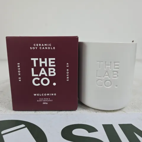THE LAB CO. CERAMIC SOY CANDLE – 280G