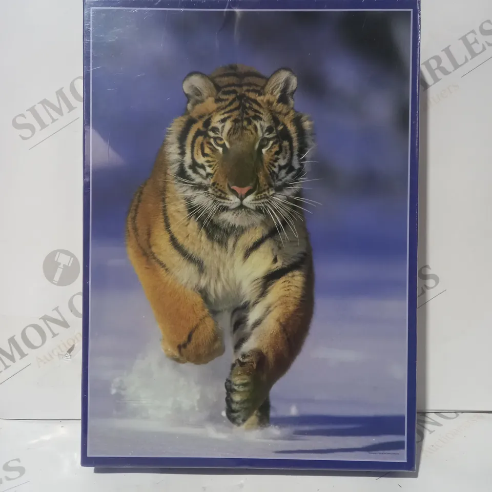 BOXED UNBRANDED 1000 PIECE TIGER JIGSAW PUZZLE