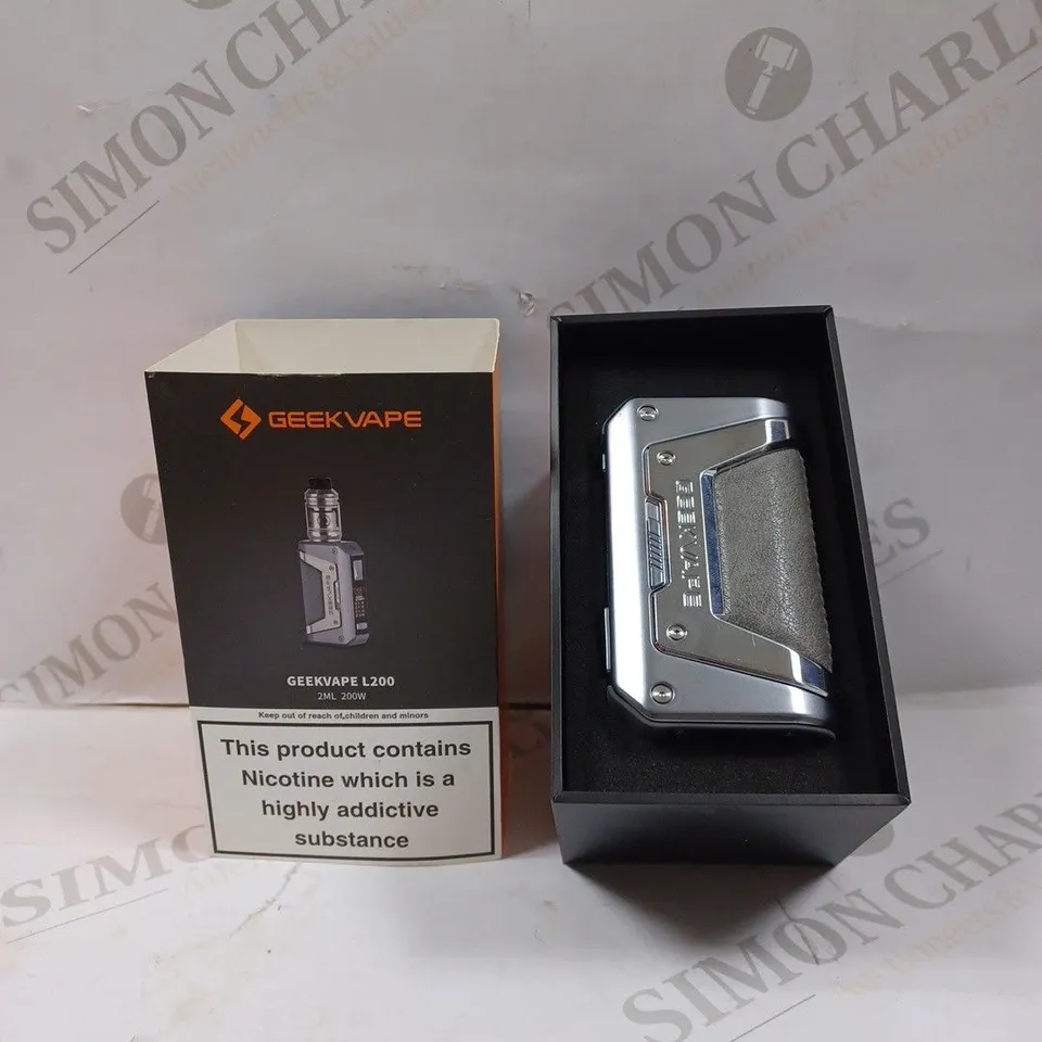 BOXED GEEK VAPE L200 AEGIS LEDGEN 2 200W - IN SILVER