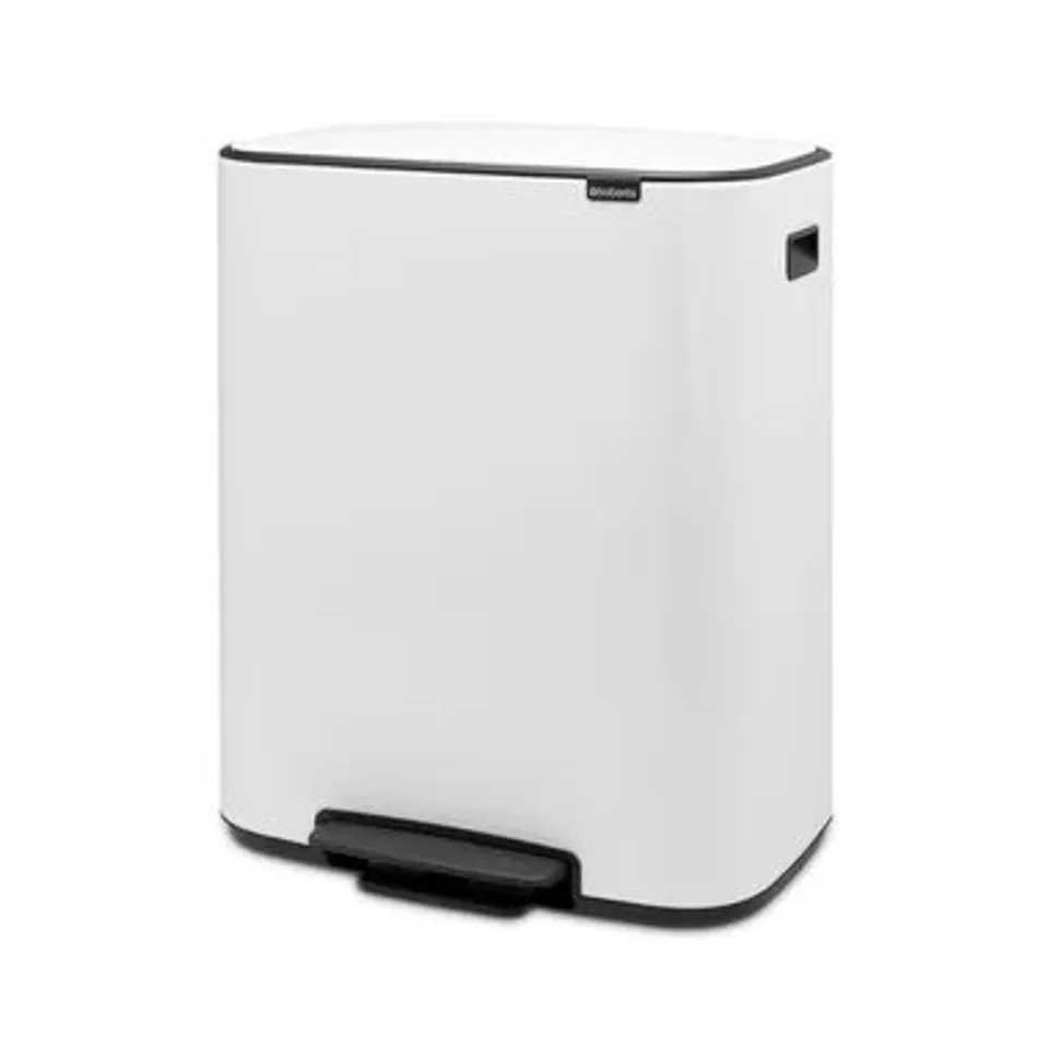 BOXED BRABANITA BO PEDAL BIN WITH 1 INNER BUCKET 60L