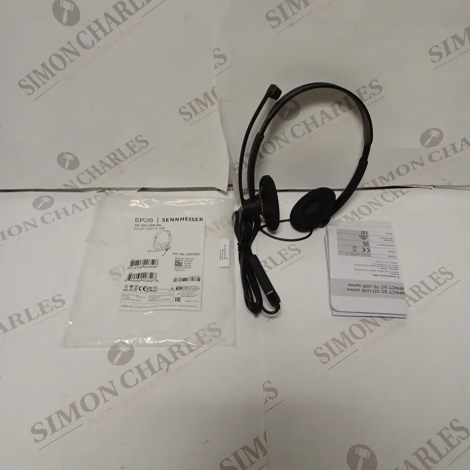 EPOS SC 60 USB DOUBLE SIDED HEADPHONES