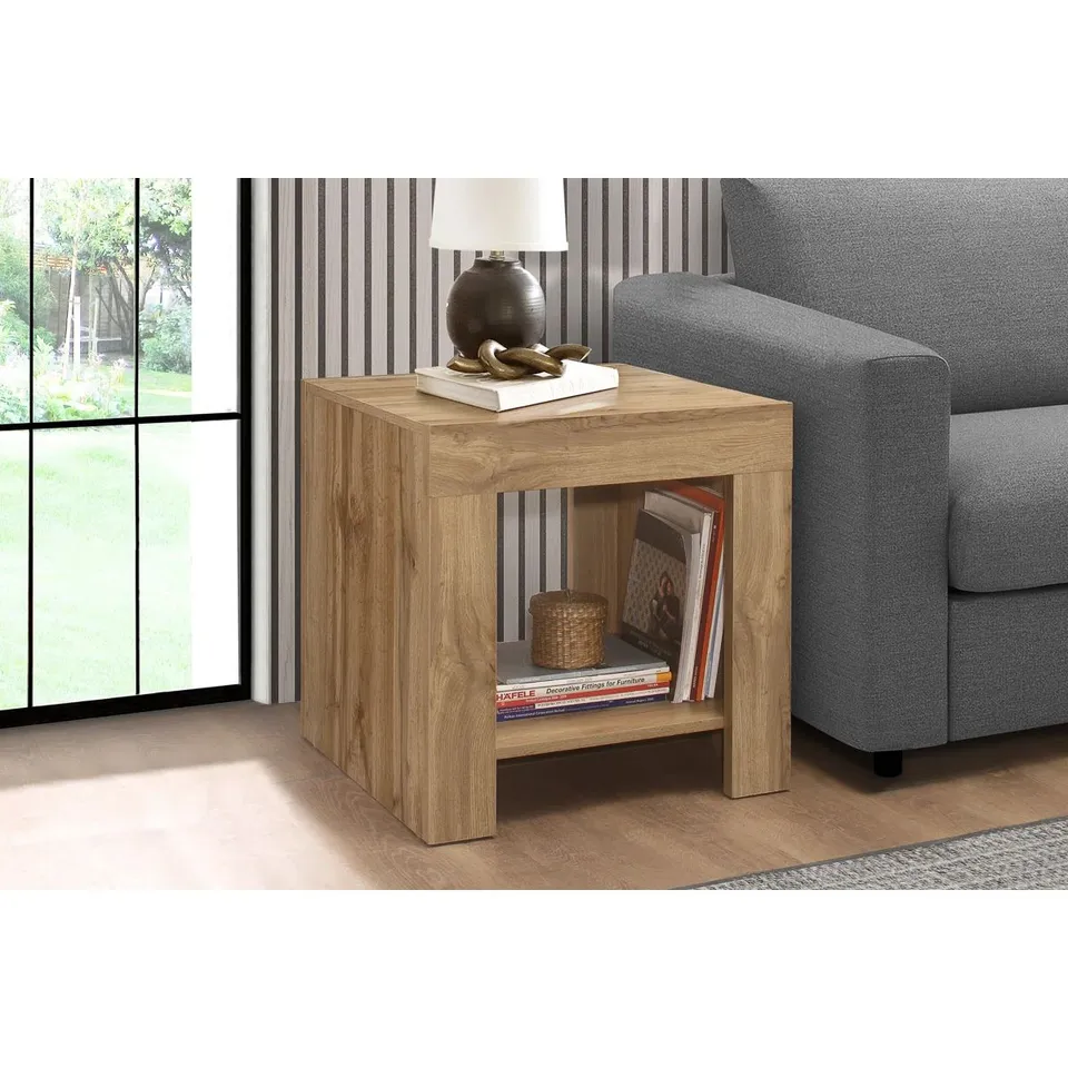 BOXED CLARRIS SIDE TABLE (1 BOX)