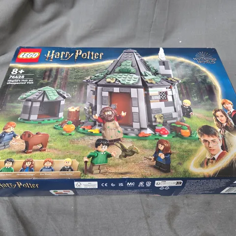 BOXED LEGO HARRY POTTER HAGRID’S HUT: AN UNEXPECTED VISIT 76428