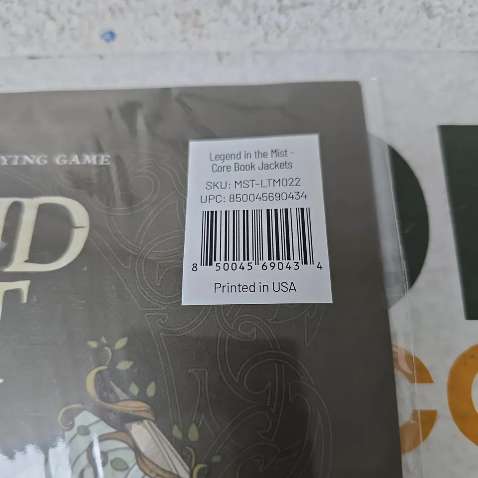 LEGEND IN THE MIST: CORE BOOK JACKETS