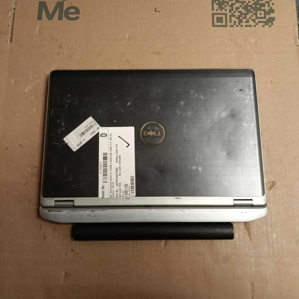 UNBOXED DELL LATITUDE E6220 LAPTOP - I3-2330M, 4GB RAM, 128GB SSD, 12.5-INCH DISPLAY