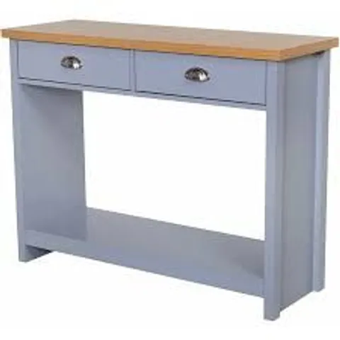 BOXED COWAN CONSOLE TABLE (1 BOX)