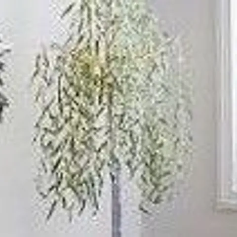 OUTLET ALISON CORK 180CM PRE-LIT GREEN LEAF WILLOW TREE