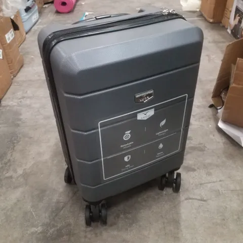 LUGG 40CM JETSET SUITCASE - GUNMETAL 