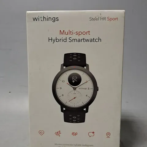 BOXED WITHINGS MULTI-SPORT HYBRID SMARTWATCH