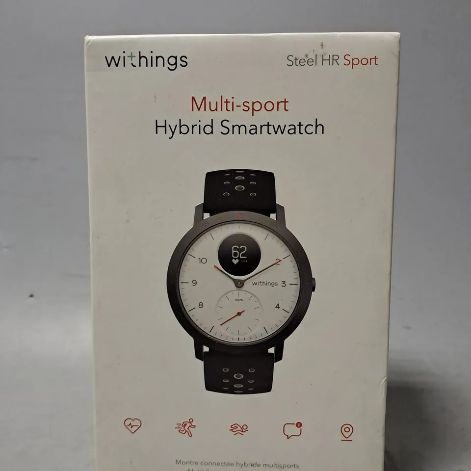 BOXED WITHINGS MULTI-SPORT HYBRID SMARTWATCH