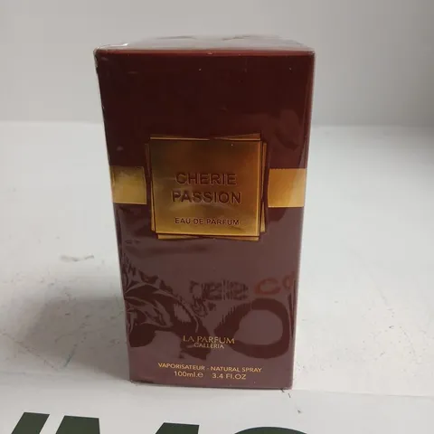BOXED AND SEALED CHERIE PASSION EAU DE PARFUM LA PARFUM GALLERIA 100ML