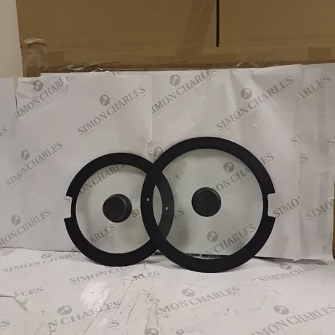 BOXED TOWER 24 & 28CM SILICONE GLASS LIDS