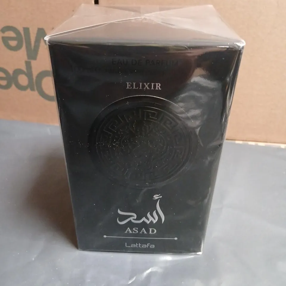 BOXED AND SEALED ASAD LATTAFA ELIXIR EAU DE PARFUM 100ML