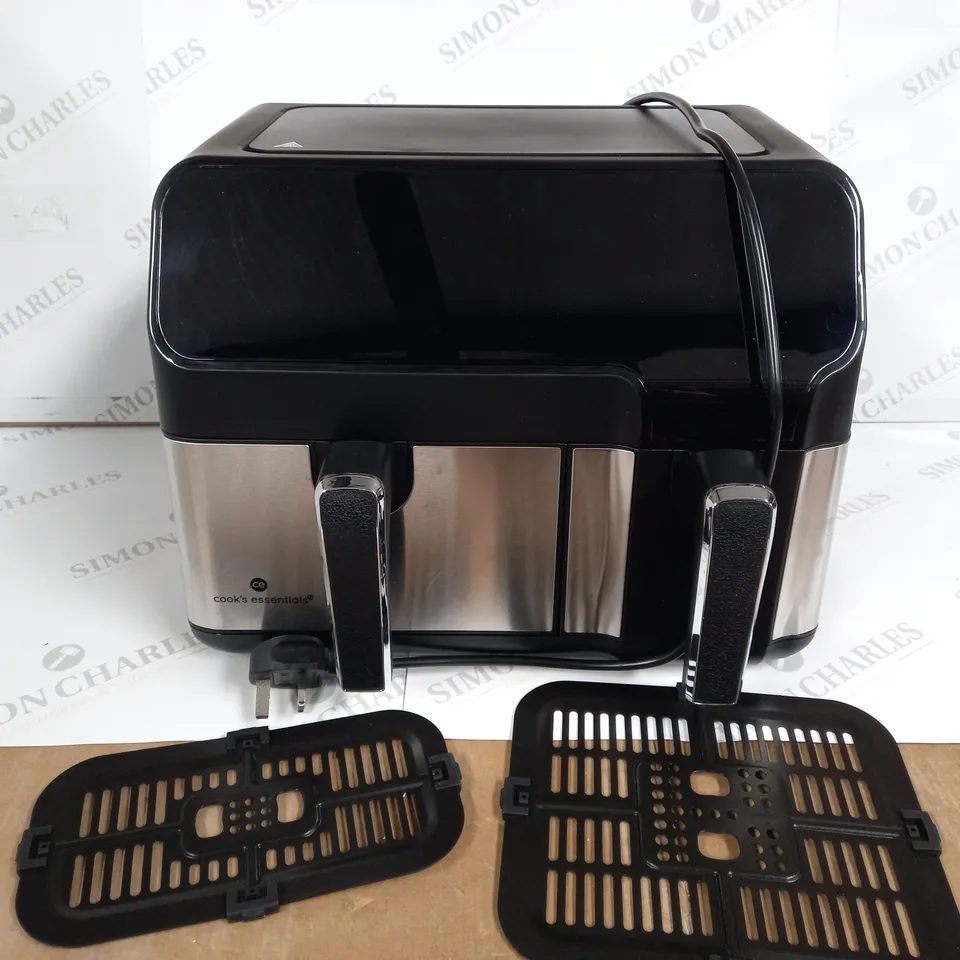 OUTLET COOK'S ESSENTIALS DUAL AIR FRYER