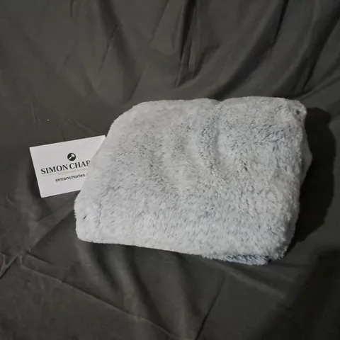 COZEE HOME TIPPED FLUFFY CARDIGAN IN NAVY SIZE S