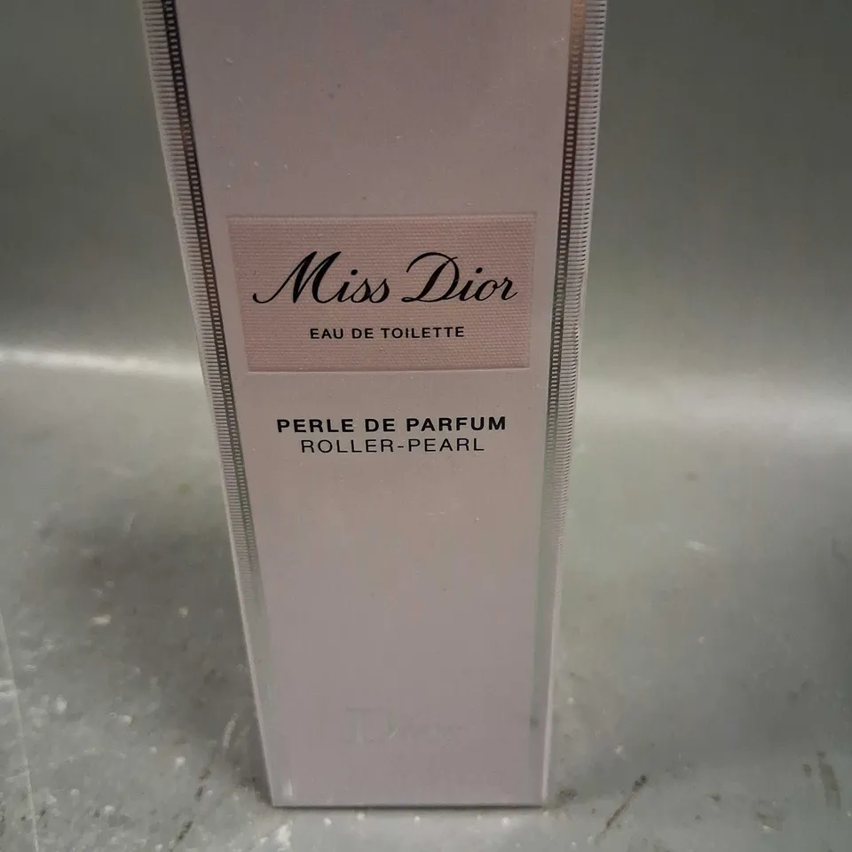 BOXED AND SEALED MISS DIOR EAU DE TOILETTE POLLER PEARL 20ML