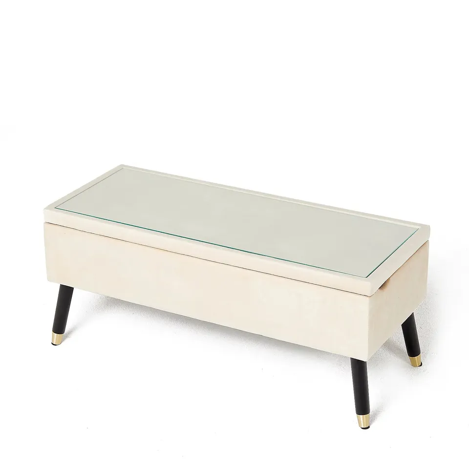 MHS COFFEE DESK TABLE TAUPE