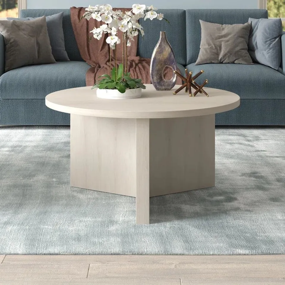 BOXED ANDERS 32" WIDE ROUND COFFEE TABLE