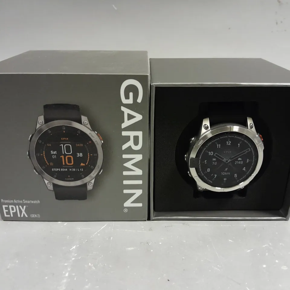 BOXED GARMIN EPIX PREMIUM ACTIVE SMARTWATCH 