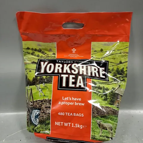 SEALED YORKSHIRE TEA TEA BAGS - 1.5KG