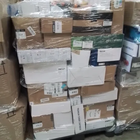 PALLET CONTAINING A LARGE QUANTITY OF TONERS CARTRIDGES 
