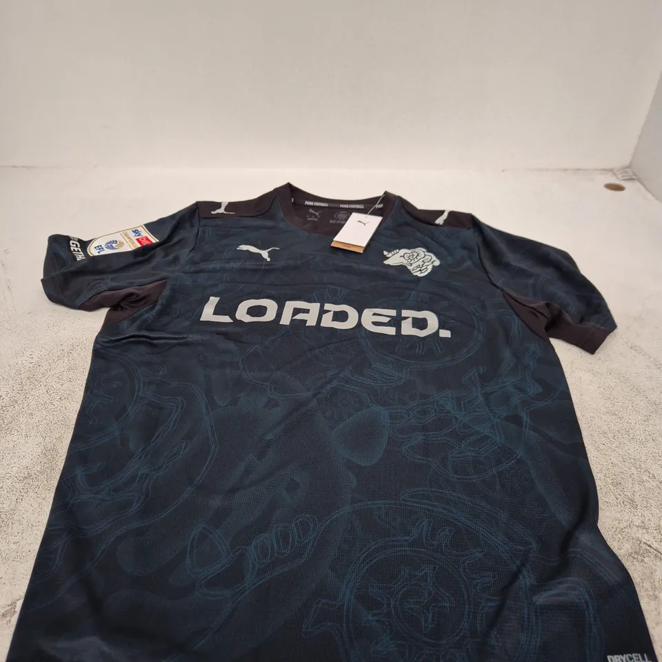 DERBY COUNTY THIRD SHIRT – ADULTS, BLACK, UK SIZE L - 4 OZOH