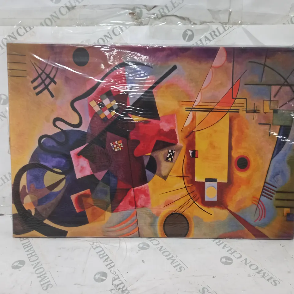 'YELLOW, RED, BLUE' WASSILY KANDINSKY CANVAS 