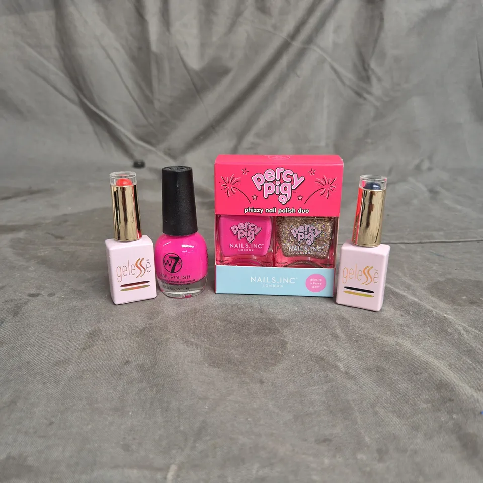 APPROXIMATELY 20 BOTTLE OF NAIL VARNISH - ASSORTED COLOURS, BRANDS AND SIZES