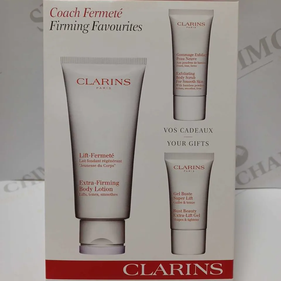 CLARINS FIRMING FAVOURITES SKINCARE SET 