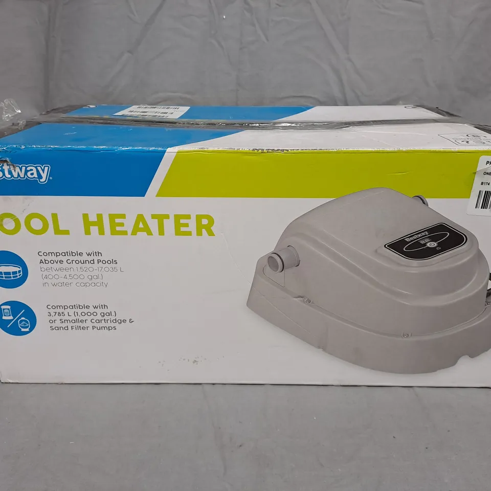 BOXED BESTWAY FLOW CLEAR POOL HEATER