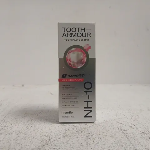 TOOTH ARMOUR TOOTHPASTE SERUM NH-10 (HISMILE) – BOXED (20ML)