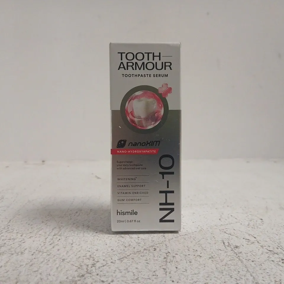 TOOTH ARMOUR TOOTHPASTE SERUM NH-10 (HISMILE) – BOXED (20ML)