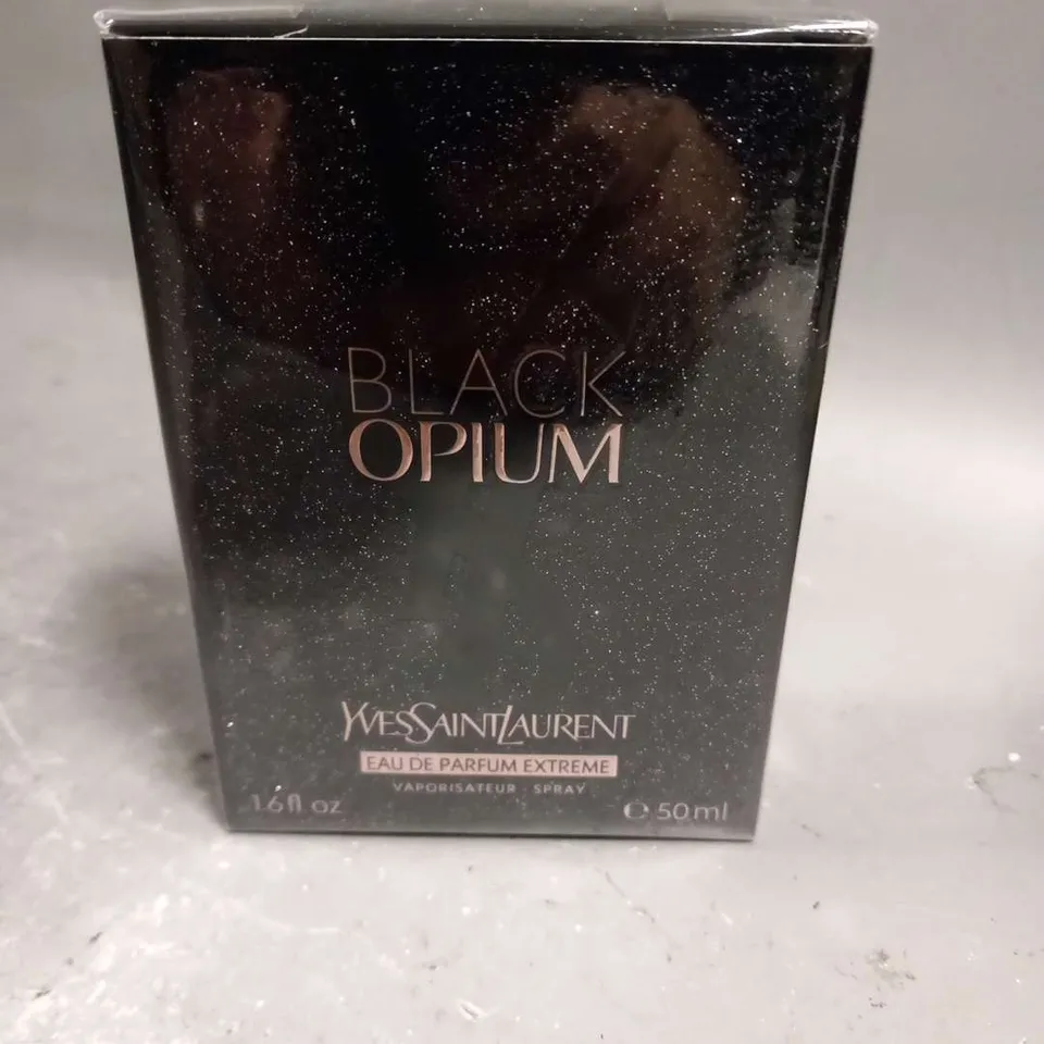 BOXED AND SEALED YVES SAINT LAURENT BLACK OPIUM EXTREME EAU DE PARFUM 50ML