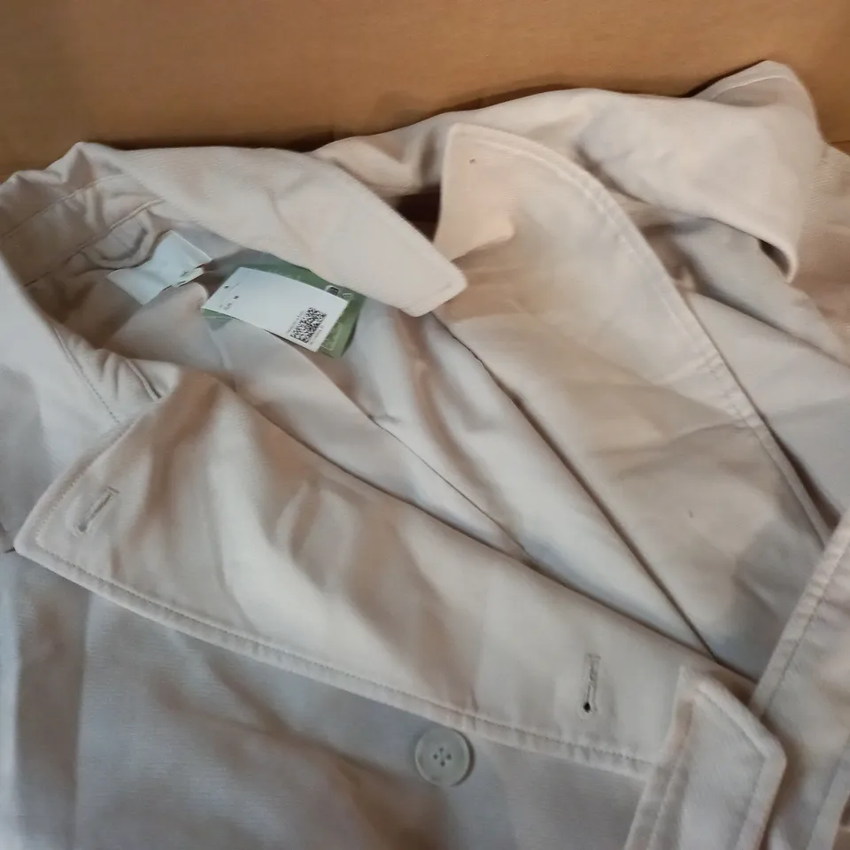 H&M BELTED TRENCH COAT - EUR M