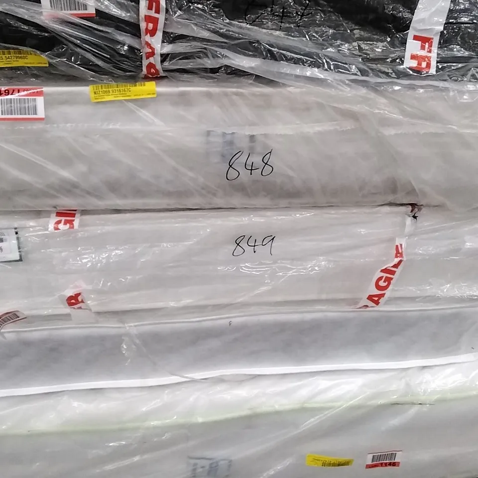 QUALITY BAGGED BROCKET BARREL POCKET SPRUNG 1000 KING SIZE 5FT MATTRESS