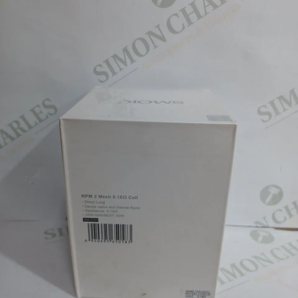 SEALED SMOK 50 PEICE RPM2 COIL MESH 0.16 
